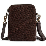 DEPECHE Berlin flettet mobiltaske Mobilebag 008 Chocolate