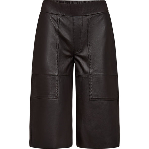 Depeche leather wear Bermuda shorts i skind (HW) Shorts 008 Chocolate