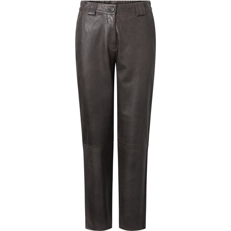 Depeche leather wear Bianca habit læderbukser i blød kvalitet Pants 175 Charcoal