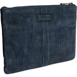 DEPECHE Bilbao clutch i ruskind Clutch 031 Ocean