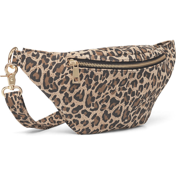 DEPECHE Læder bumbag i klassisk design Bumbag 082 Leopard