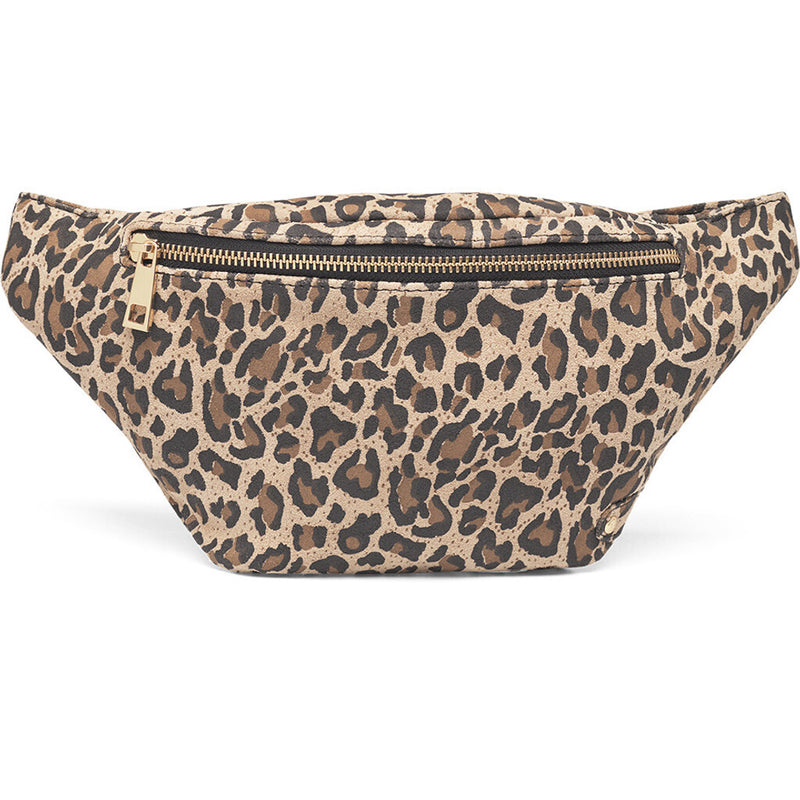 DEPECHE Læder bumbag i klassisk design Bumbag 082 Leopard