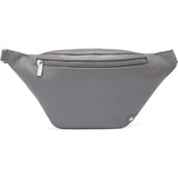 DEPECHE Læder bumbag i klassisk design Bumbag 158 Thunder grey