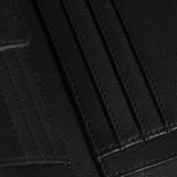 DEPECHE Blød og lækker skind pung Purse / Credit card holder 099 Black (Nero)