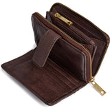 DEPECHE Blød og lækker skind pung Purse / Credit card holder 106 Coffee