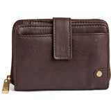 DEPECHE Blød og lækker skind pung Purse / Credit card holder 106 Coffee