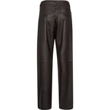 Depeche leather wear Boa skindbukser - fuld længde (HW) Pants 008 Chocolate