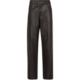 Depeche leather wear Boa skindbukser - fuld længde (HW) Pants 008 Chocolate