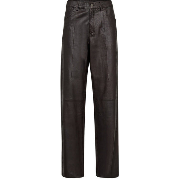 Depeche leather wear Boa skindbukser - fuld længde (HW) Pants 008 Chocolate