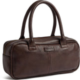 DEPECHE Boxy crossover taske i koskind Cross over 106 Coffee