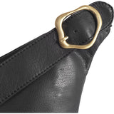 DEPECHE Bumbag dekoreret med guldfarvet spænde Bumbag 099 Black (Nero)