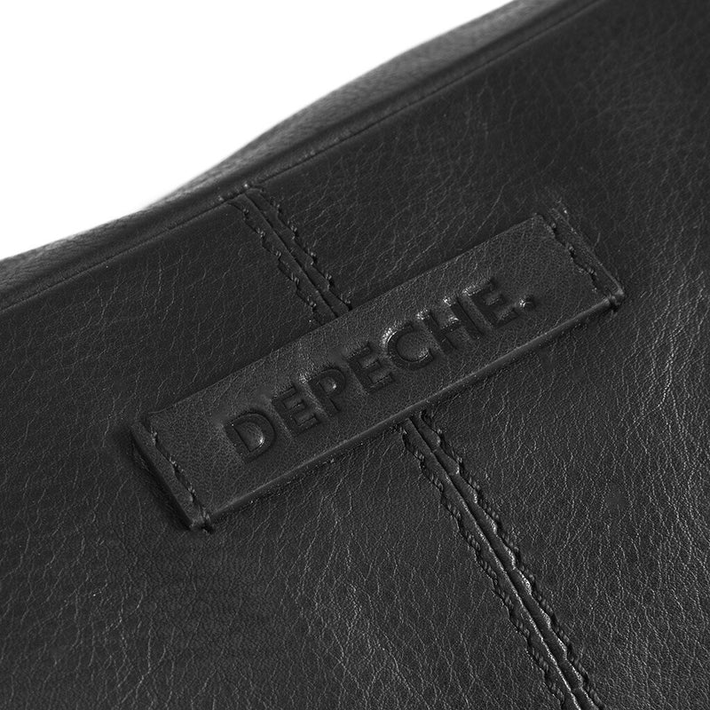 DEPECHE Bumbag dekoreret med guldfarvet spænde Bumbag 099 Black (Nero)