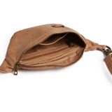 DEPECHE Bumbag i blød skindkvalitet Bumbag 156 Camel