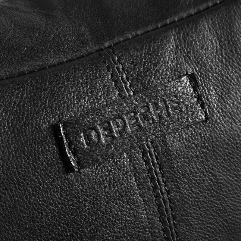 DEPECHE Bumbag i en smørblød læderkvalitet Bumbag 099 Black (Nero)