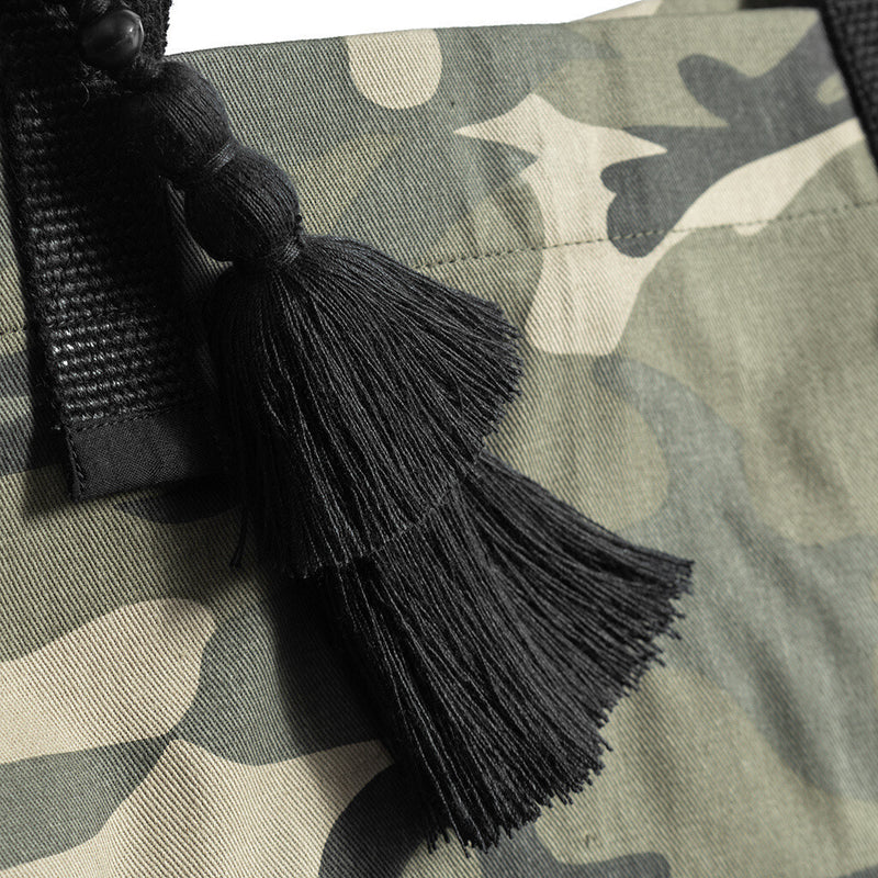 DEPECHE Camouflage skuldertaske Shoulderbag / Handbag 049 Army Green
