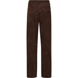 Depeche leather wear Cat ruskindsbukser Pants 067 Dusty brown