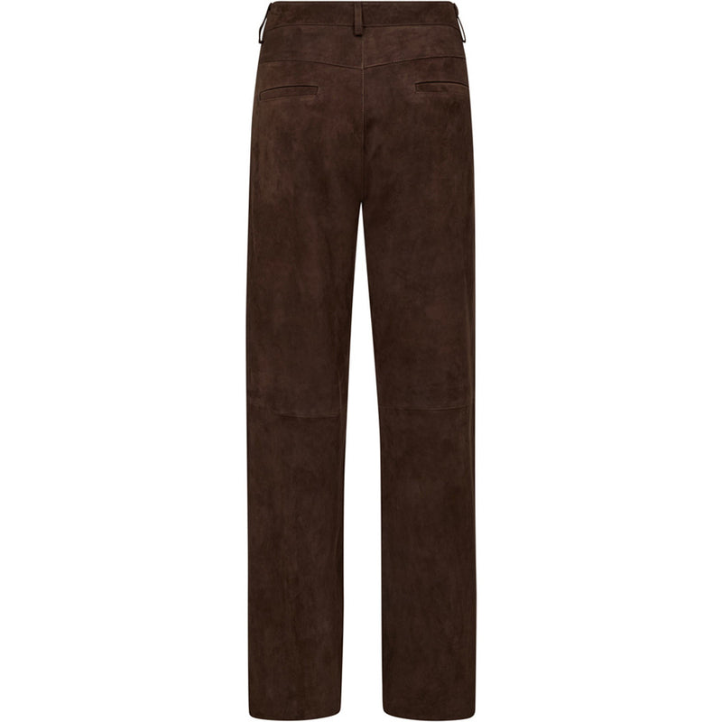 Depeche leather wear Cat ruskindsbukser Pants 067 Dusty brown