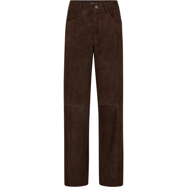 Depeche leather wear Cat ruskindsbukser Pants 067 Dusty brown