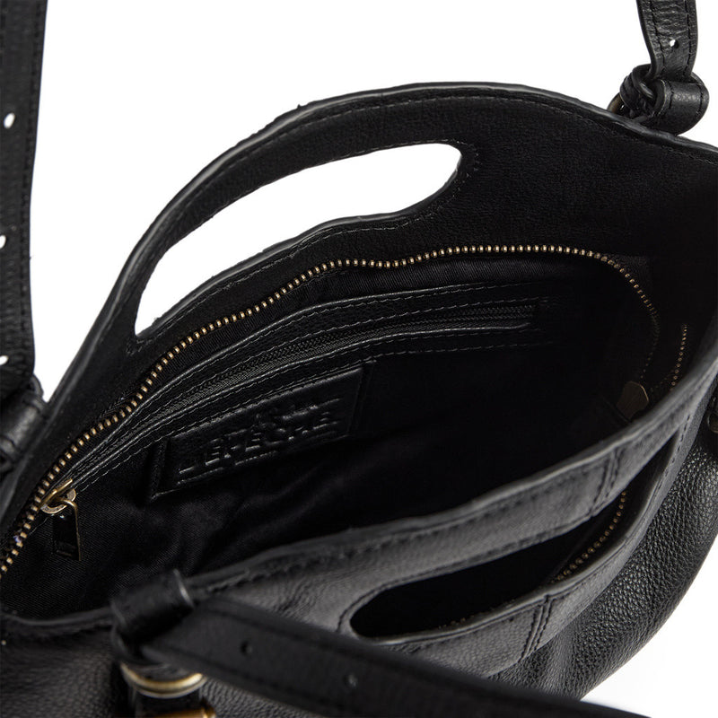 DEPECHE Classic crossover med cool detaljer Cross over 099 Black (Nero)