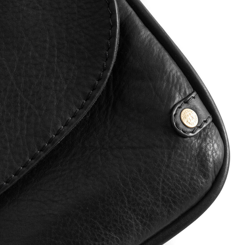 DEPECHE Clutch i høj læderkvalitet Small bag / Clutch 099 Black (Nero)