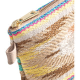 DEPECHE Clutch i smuk print Clutch 011 Sand