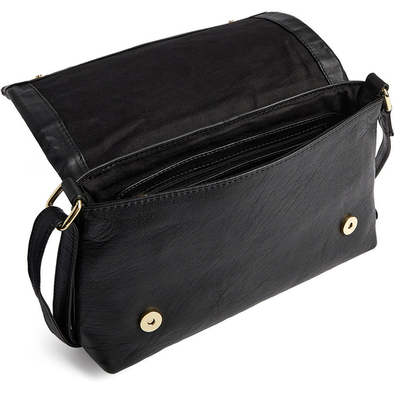 DEPECHE Clutch med kæde detalje Clutch 099 Black (Nero)