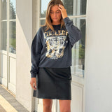 Depeche Clothing Cool Joanne sweatshirt Sweat 282 Grey Melange