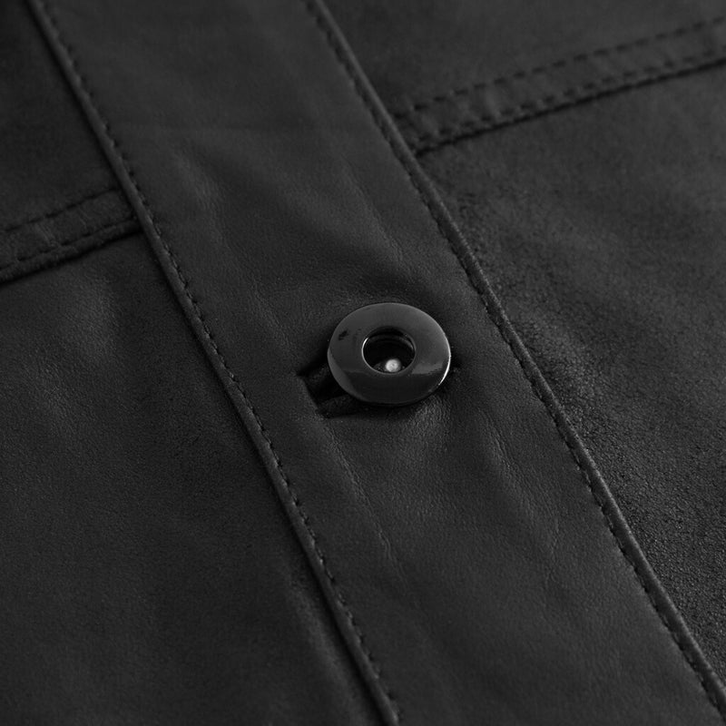 Depeche leather wear Cool Laura læderjakke i retro look Jackets 099 Black (Nero)