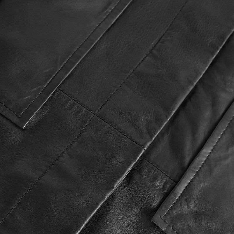 Depeche leather wear Cool Rosita læderkjole Dresses 099 Black (Nero)