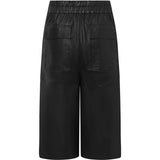 Depeche leather wear Cool bermuda shorts i eksklusiv skindkvalitet (HW) Pants 099 Black (Nero)