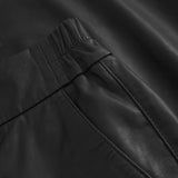 Depeche leather wear Cool bermuda shorts i eksklusiv skindkvalitet (HW) Pants 099 Black (Nero)