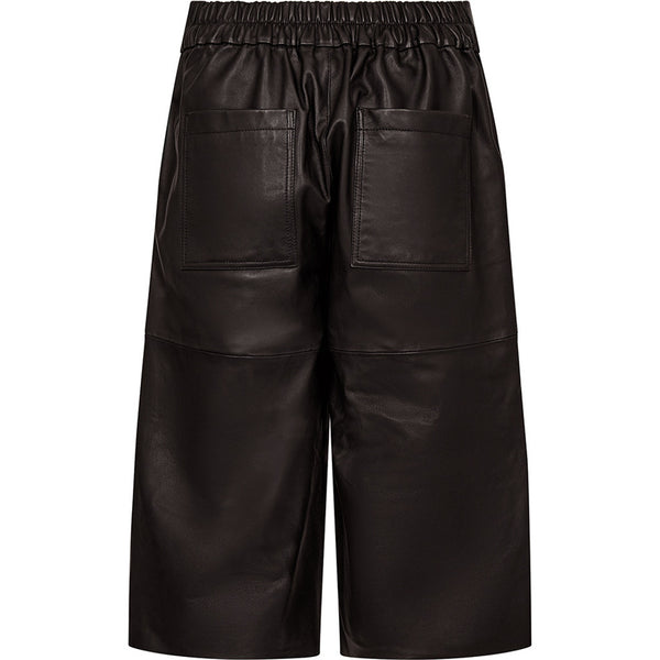 Depeche leather wear Cool bermuda shorts i eksklusiv skindkvalitet (HW) Shorts 008 Chocolate