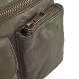 DEPECHE Cool crossbody taske i kvalitetslæder Cross over 049 Army Green