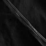 Depeche leather wear Corine flare læderbukser med stræk Pants 099 Black (Nero)