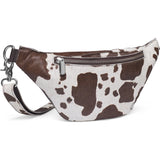 DEPECHE Cow bumbag Bumbag 015 Brown