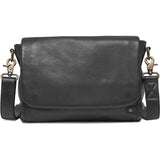 DEPECHE Crossbody taske dekoreret med fine kantsyninger Cross over 099 Black (Nero)