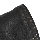 DEPECHE Crossbody taske dekoreret med nitter Cross over 099 Black (Nero)
