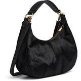 DEPECHE Crossover i hair-on kalveskind Cross over 095 Jet Black