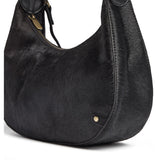 DEPECHE Crossover i hair-on kalveskind Cross over 095 Jet Black