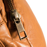 DEPECHE Crossover taske i kraftig og lækker læderkvalitet Cross over 014 Cognac