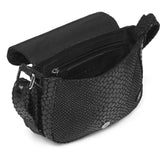 DEPECHE Crossover taske i stilfuldt design Cross over 264 Black Croco