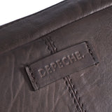 DEPECHE Crossover taske med front lomme Cross over 161 Dark brown