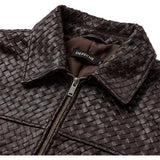 Depeche leather wear Debbie Bomber Jakke Jacket 008 Chocolate