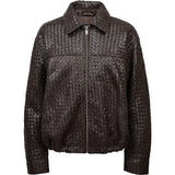 Depeche leather wear Debbie Bomber Jakke Jacket 008 Chocolate