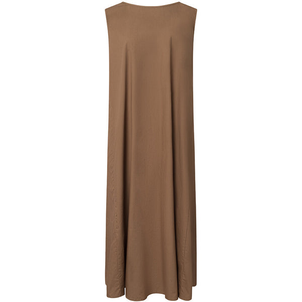 Depeche Clothing Dee kjole i tidløs og smuk design Dresses 015 Brown