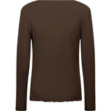 Depeche Clothing Drew Kashmir Bluse Blouse 161 Dark brown