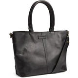 DEPECHE Eksklusiv håndflettet skuldertaske Shoulderbag / Handbag 099 Black (Nero)