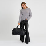 DEPECHE Eksklusiv weekendtaske Weekend Bag 226 Black/Black