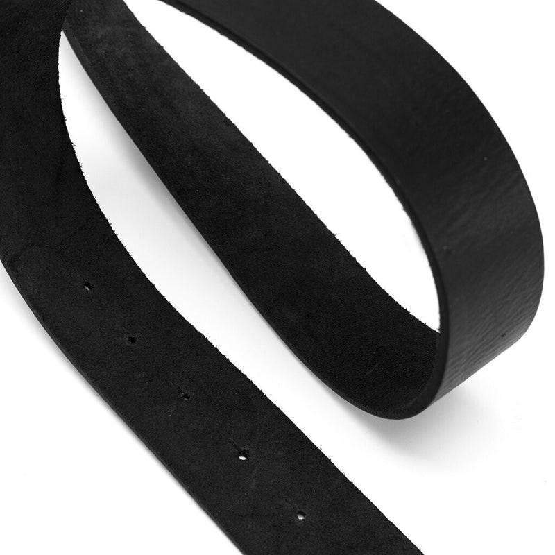 DEPECHE Eksklusivt læderbælte Belts 099 Black (Nero)