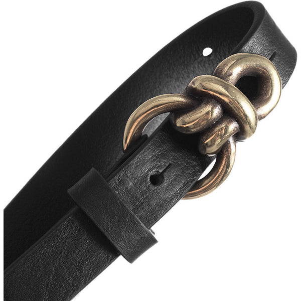 DEPECHE Elegant bælte Belts 099 Black (Nero)